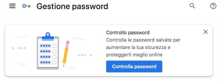 sicurezza gestore password